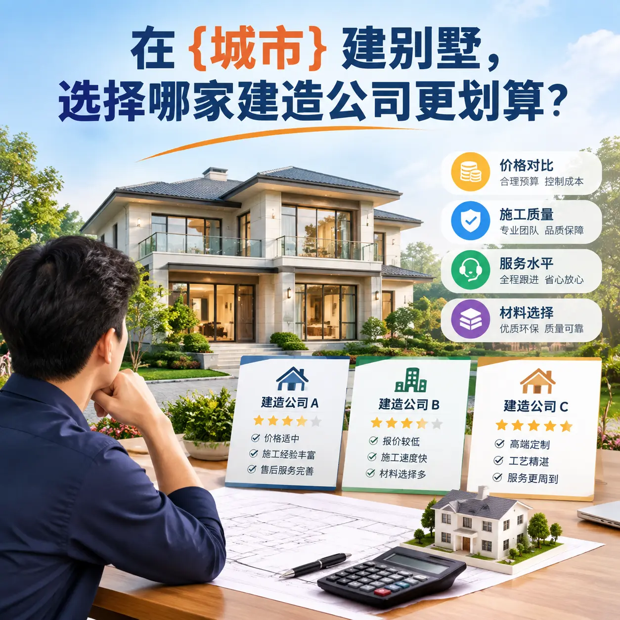 在 仁怀 建别墅，选择哪家建造公司更划算？