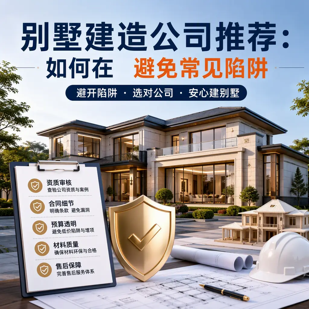 别墅建造公司推荐:如何在 仁怀 避免常见陷阱