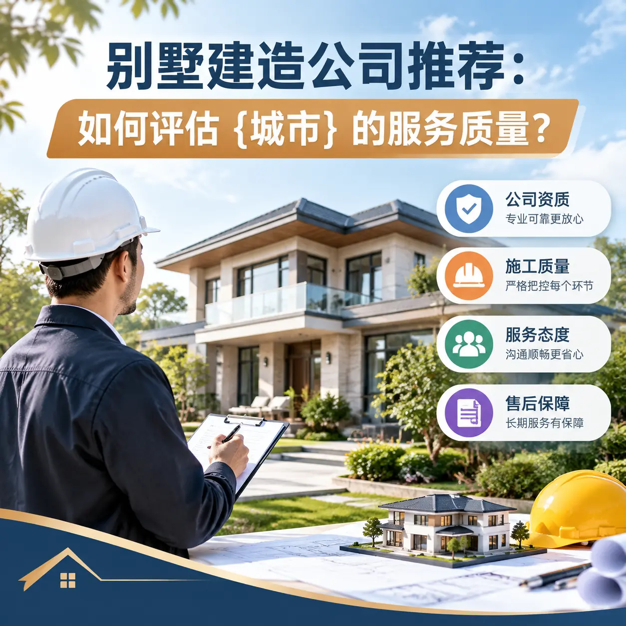 别墅建造公司推荐：如何评估 仁怀 的服务质量？