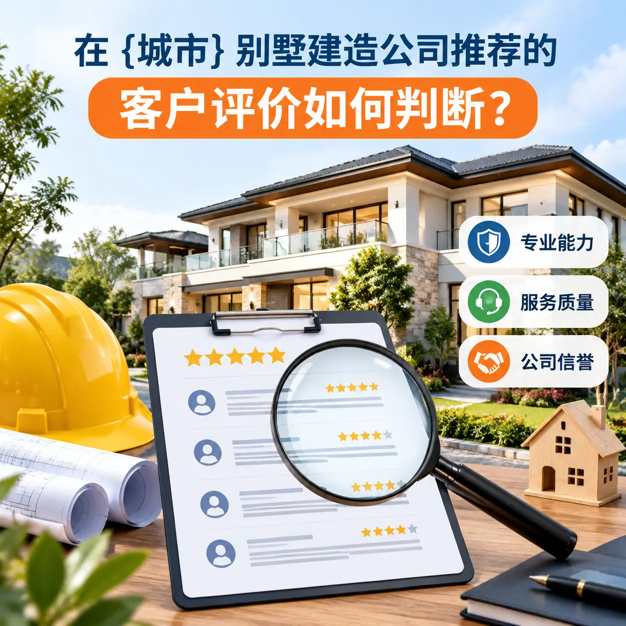 在 仁怀 别墅建造公司推荐的客户评价如何判断?