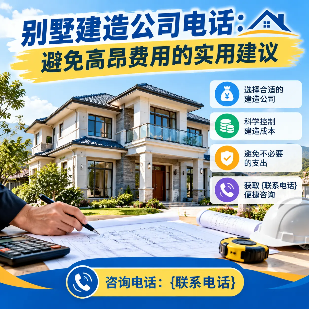 仁怀别墅建造公司电话:避免高昂费用的实用建议