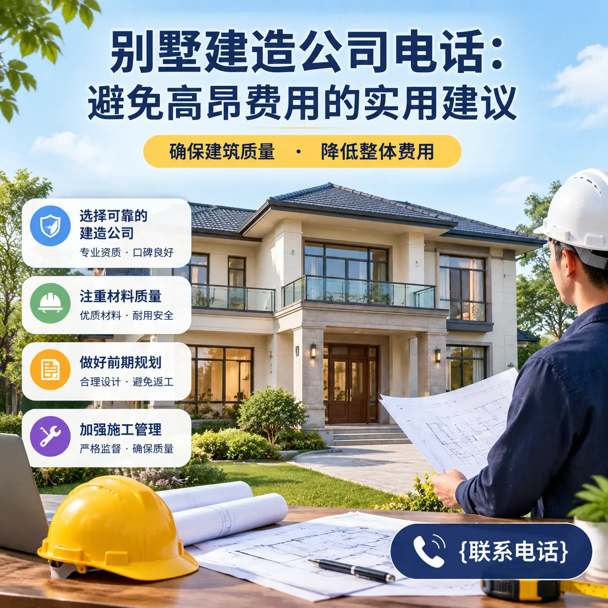 仁怀别墅建造公司电话:避免高昂费用的实用建议