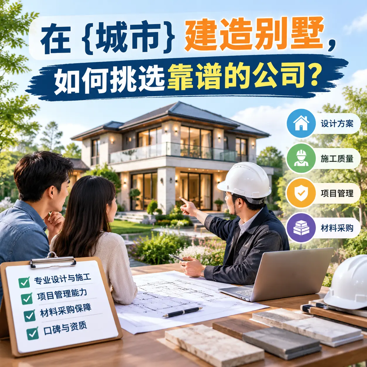 在 仁怀 建造别墅,如何挑选靠谱的公司?