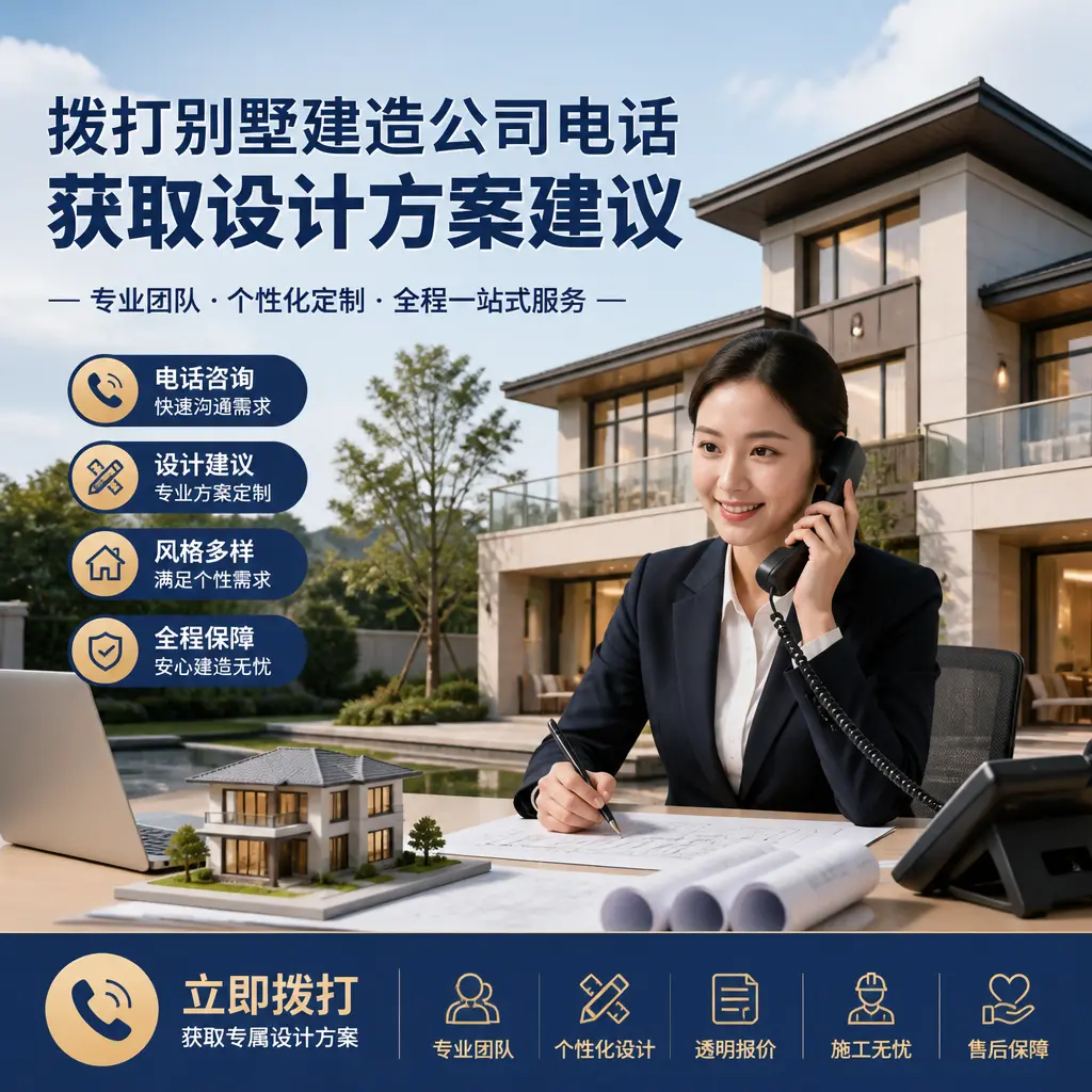 拨打仁怀别墅建造公司电话，获取设计方案建议