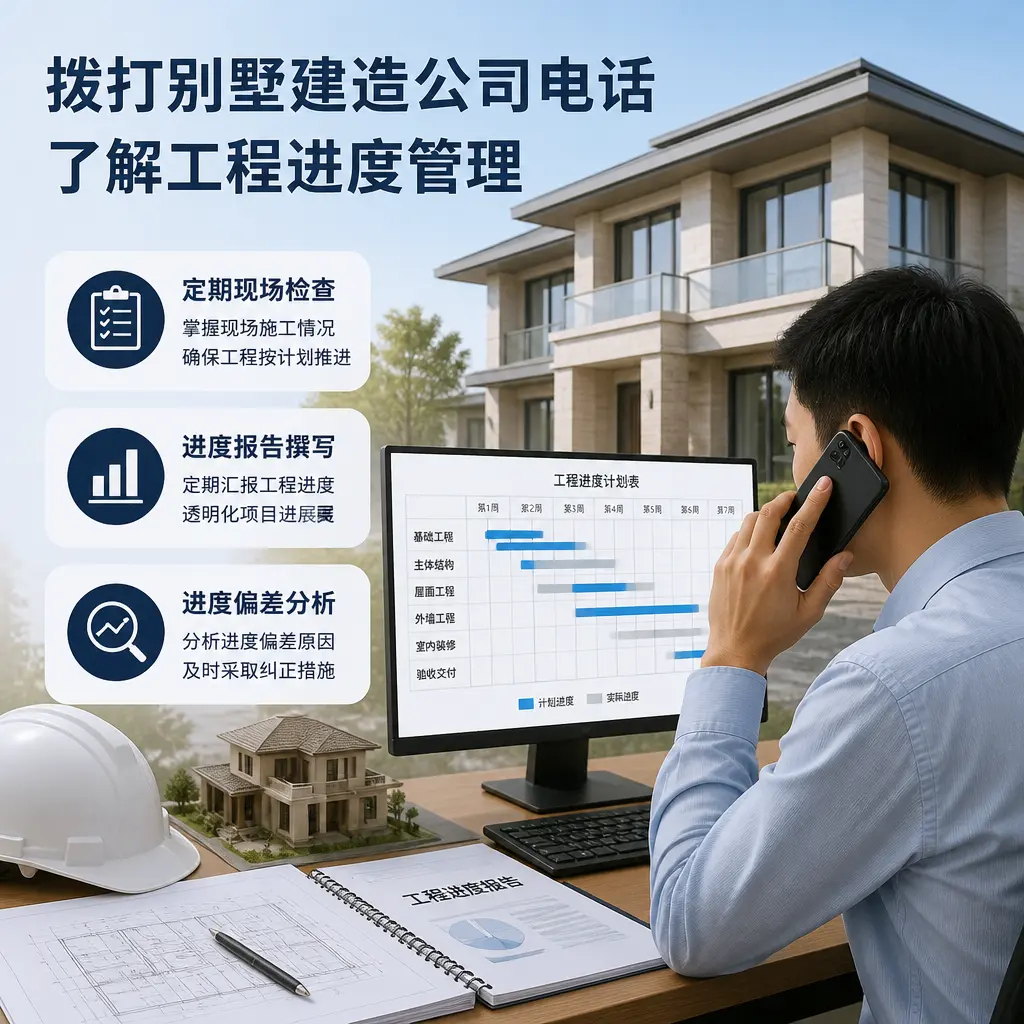 拨打仁怀别墅建造公司电话，了解工程进度管理